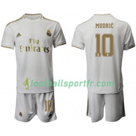 Tenue Real Madrid Luka Modrić 10 Enfant Domicile 2019-2020 Maillot de Foot